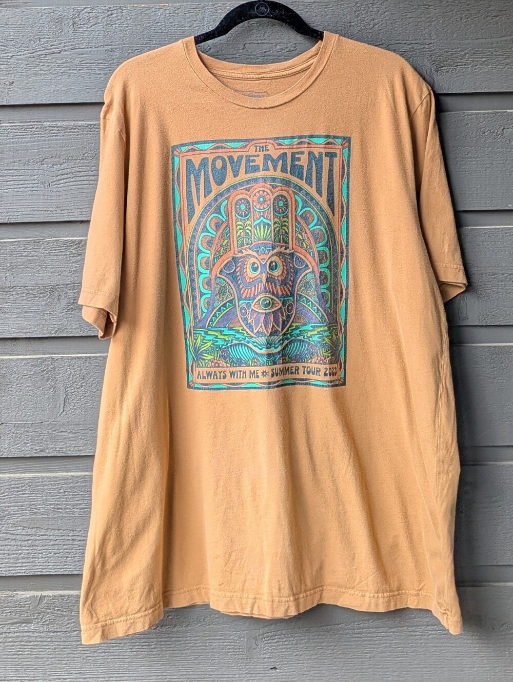 The Movement Reggae Band Always With Me Summer Tour 2023 Band T-Shirt Size 3XL
